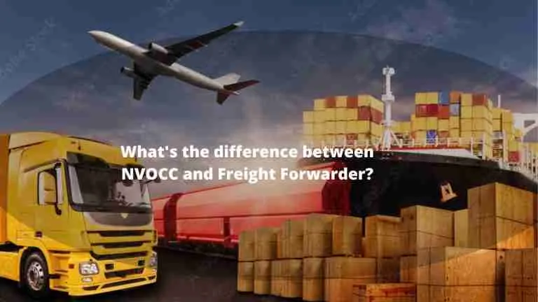 ما هو الفرق بين NVOCC و Freight Forwarder؟